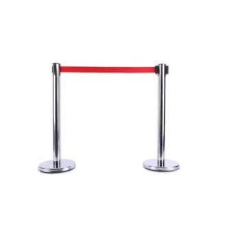 Queue Manager, Q Manager Stand, Crowd Control Barrier, Queue Pole Stand, Retractable Belt Barrier, Queue Management System, Event Barrier Stand, Queue Manager Supplier Erode